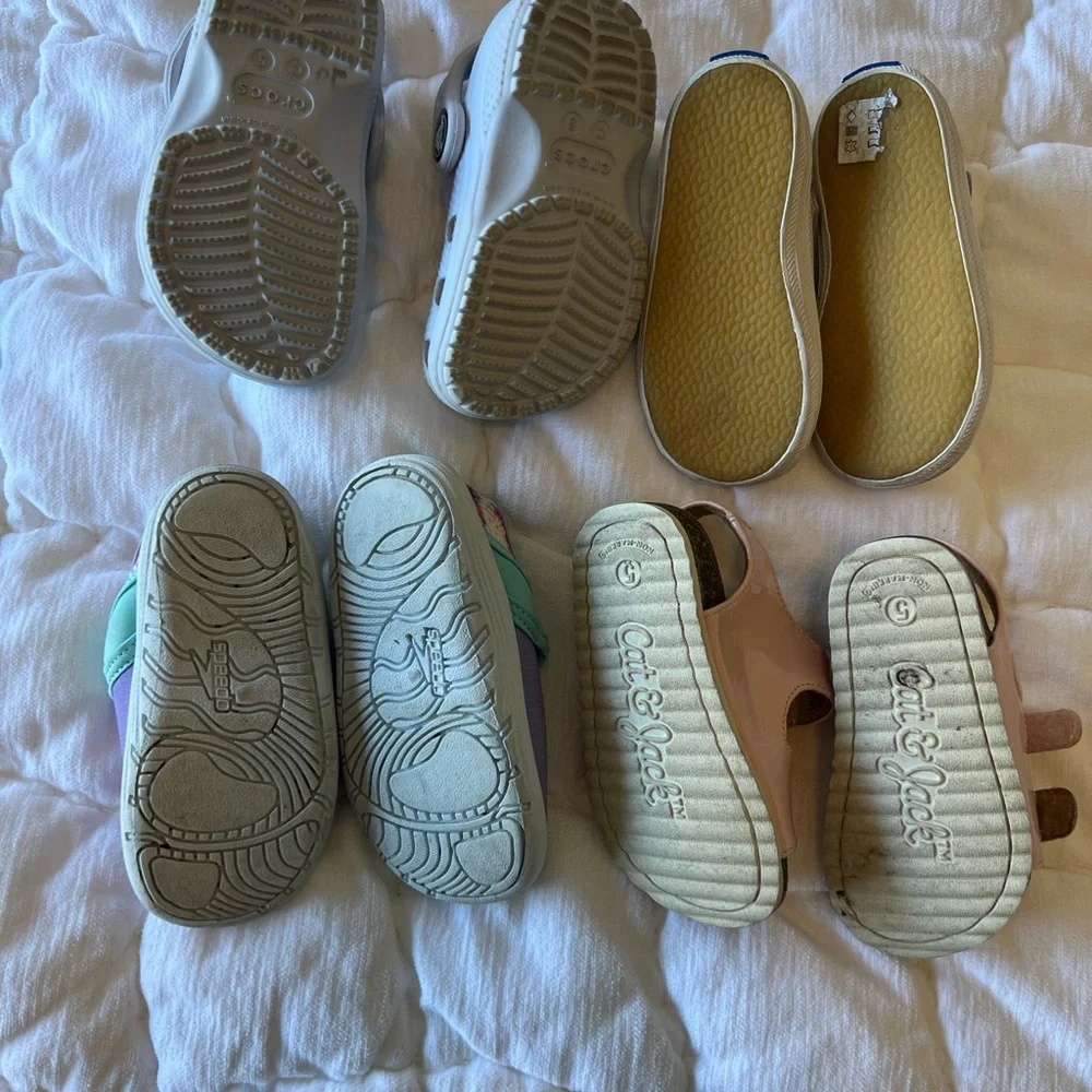 Toddler girl size 5 summer shoe bundle - Picture 6 of 10